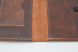 Small Leather Tally Book Cover