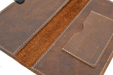 Load image into Gallery viewer, Large Leather Tally Book Cover
