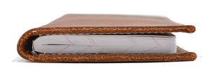 Large Leather Tally Book Cover