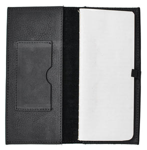 Large Leather Tally Book Cover