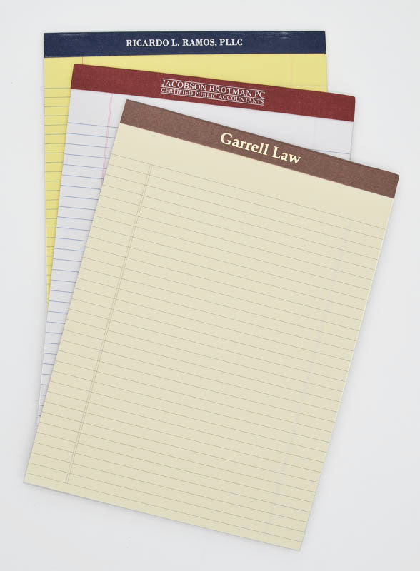 Our Selection of Custom Legal Pads